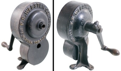 F.S. Webster Company, Boston, Massachusetts: Early Cast Iron Pencil Sharpener
