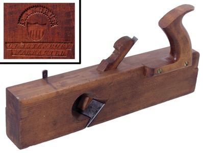 O. Andrus , Glastenbury, Connecticut: Extra Clean Skew Rabbet Plane