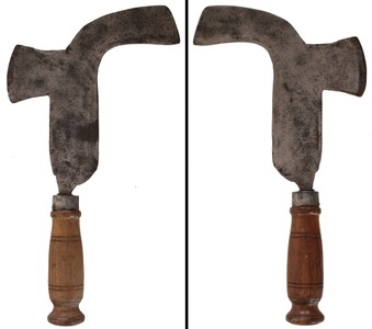 Unmarked: Early Hand Forged French Bill Hook