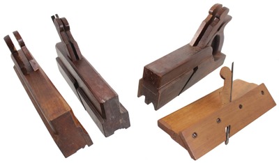 Assorted Makers: Four Sash & Door Typ Molding Planes