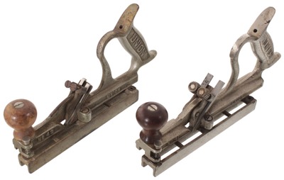 Union Manufacturing Company, New Britain, Connecticut, No. 41/42: Two Cast Iron T/G Planes