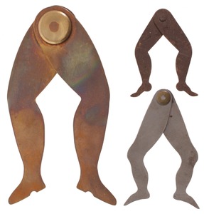 Assorted Makers: Three Pairs Of "Ladyleg" Calipers