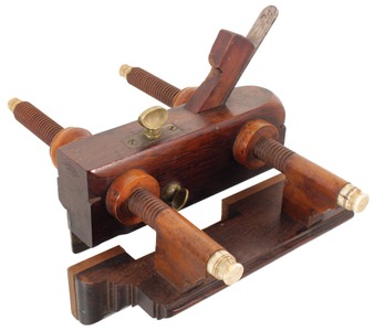 Casey & Company, Auburn, New York: Unhdld. Rosewood Plow Plane