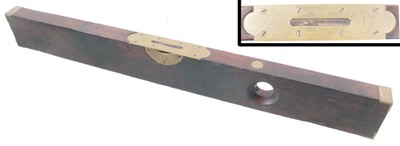 Disston & Morss, Philadelphia, Pennsylvania: Early Mahogany Level