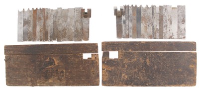 Stanley Rule & Level: Two Set Of No. 45 Cutting Irons
