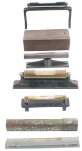 Assorted Makers: Five Shop Made Machinist's Levels