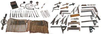 Assorted Makers: Lot Of Boring And Layout Tools