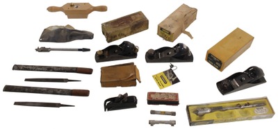 Assorted Makers: Lot Of Original Box Woodworking Tools