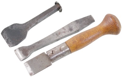 Assorted Makers: Three Early Type Button Hole Cutters