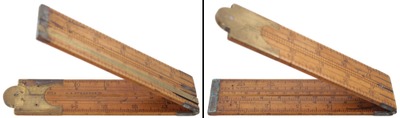 E.A. Stearns & Company, Brattleboro, Vermont, No. 19: Arch. Jt. Broad Folding Rule