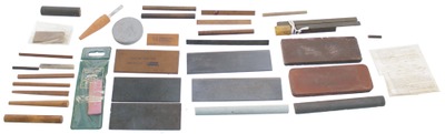 Assorted Makers: Lot Of Spec. Purpose Slipstones & |oss