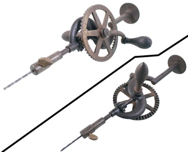 Unmarked: Early Cast Iron Hand Drill
