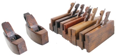 Assorted Makers: Lot Of Asst. Wooden Woodworking Planes