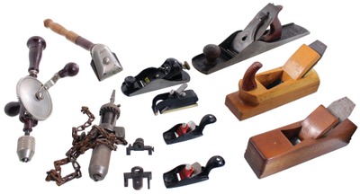 Assorted Makers: Lot Of Clean & Usabl Woodworking Tools