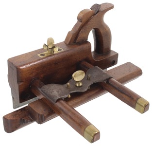 Unmarked: Classic English "Bridle" Plow Plane