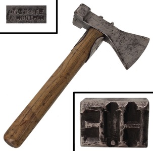 Coste, J./À Montpon/France: Early Log Marking Hand Axe