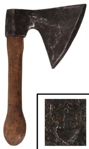 Unmarked: Early Offset Blade Hewing Axe