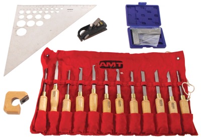 American Machine & Tool Company, Royersford, Pennsylvania: Full Set Of 12 Lathe Turning Tools