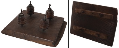 Unmarked: Early Wood & Iron Rope Winding Machine