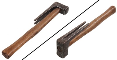 Unmarked: Unus. Long Claw Squareced Hammer