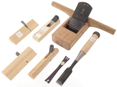 Assorted Makers: Seven Clean Japanese Woodworking Tools