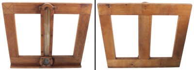Unmarked: Fancy Framed Plumb Level