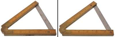 Stephens & Company, Riverton, Connecticut, No. 36: Level/Inclinometer Folding Rule