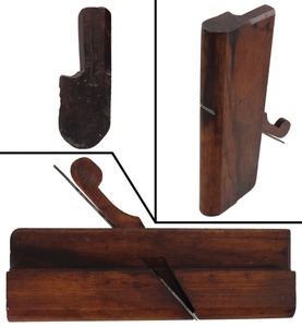 E. Newell, Lanesboro, Massachusetts: Yellow Birch Round Molding Plane