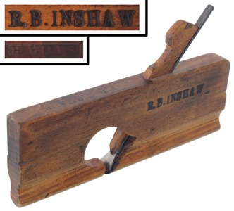 H. Hills, Springfield, Massachusetts: Rare Gunsmith Mkd. Molding Plane