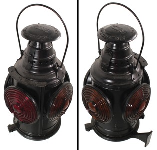 Dressel Railway Lamp & Signal Company, Arlington, New Jersey: Four Sided R.R. Signal Lantern