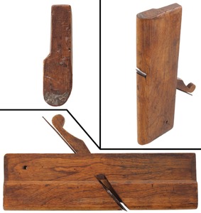I. Walton, In Reading: Early Yellow Birch Round Molding Plane