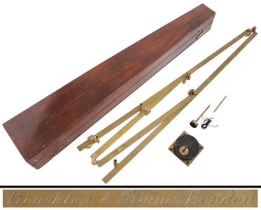 Troughton & Simms, Ltd., London, England: Fancy Brass 19th C. Pantograph