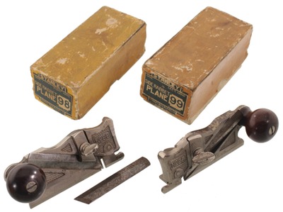 Stanley Rule & Level, No. 98/99: Pair Of Side Rabbet Planes