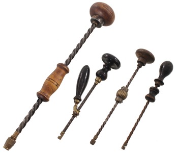 Assorted Makers: Coll. Of Four Clean Archimedian Drills
