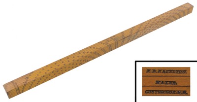 R.B. Haselton, Contoocook, New Hampshire: Classic Board Measure Rule