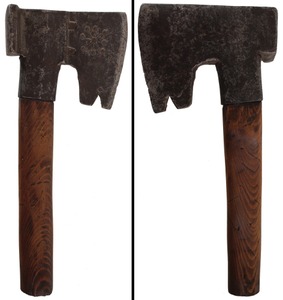 Unmarked: Early Decorated Blade Hewing Axe