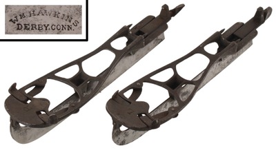 Hawkins, William/Derby, Ct.: Shirley's Patent Ice Skates