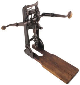 Saunders, Nathan/Westerly, R.I.: Saunder's Patent Boring Machine