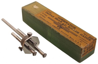 Goodell-Pratt Company, Greenfield, Massachusetts, No. 222: Triple Beam Marking Gauge