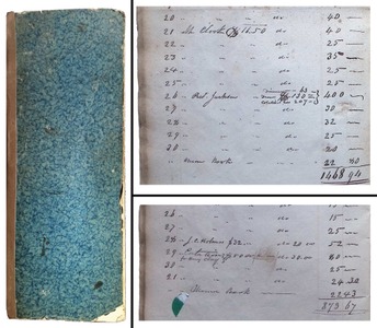 Lynn Hotel, Lynn, Massachusetts: 1833 Lynn Hotel Register