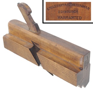 Eaglesham & Fotheringham: Rare Hook Joint Dust Proof Molding Plane