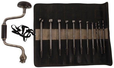 Connecticut Valley Manufacturing Company, Centerbrook, Connecticut: Set Of 11 Extra Clea "Forstner" Auger Bit