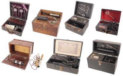 Assorted Makers: Coll. Of Seven Quack Medical Devices