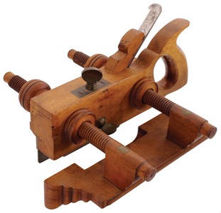 A.C. Bartlett, No. 132: Handled Boxwood Plow Plane