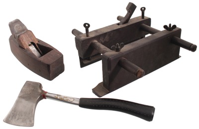 Assorted Makers: Lot Of Three Clean Woodworking Tools