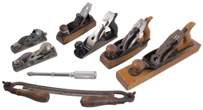 Assorted Makers: Lot Of Clean & Usabl Woodworking Tools