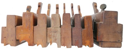 Assorted Makers: Wkg. Set Of Seven Cleasn Bead Molding Planes