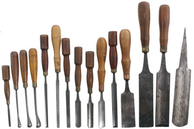 Assorted Makers: Lot Of Assorted Gouges And Chisels