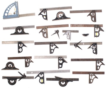 Assorted Makers: Lot Of Assorted Combination Squares