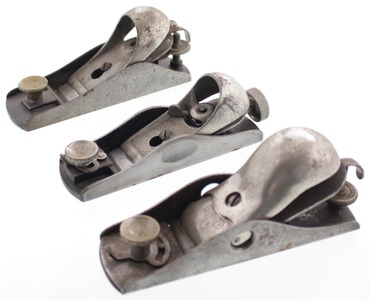 Stanley Rule & Level: Three Six-Inch Lengt Block Planes